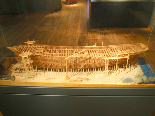 Model of Ship Building.